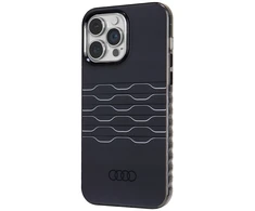 Dėklas Apple iPhone 14 Pro Max Audi IML MagSafe (AU-IMLMIP14PM-A6/D3-BK) juodos spalvos