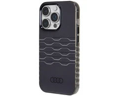 Dėklas Apple iPhone 14 Pro Audi IML MagSafe (AU-IMLMIP14P-A6/D3-BK) juodos spalvos