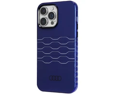 Dėklas Apple iPhone 14 Pro Max Audi IML MagSafe (AU-IMLMIP14PM-A6/D3-BE) mėlynos spalvos