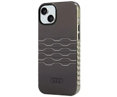 Dėklas Apple iPhone 15 Plus / 14 Plus Audi IML MagSafe (AU-IMLMIP15M-A6/D3-BK) juodos spalvos
