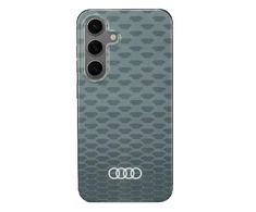 Audi IML Stitching Pattern MagSafe S24 S921 dėklas telefonui pilkos spalvos AU-IMLMS24-Q5/D3-GY