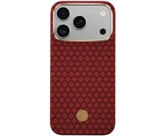 Benks Dėklas Magnetic Armor Air Armor Grid Kevlar Metal Frame 600D (C.K.FL.AP.RD.0073) do Iphone 18 Pro Max/17 Pro Max raudona