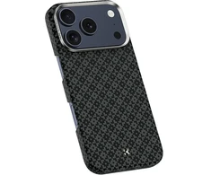 Benks Dėklas Magnetic Armor Air Armor Grid Kevlar Metal Frame 600D (C.K.FL.AP.BK.0072) do Iphone 18 Pro/17 Pro juoda