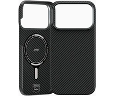 Benks Dėklas Magnetic Armor Air Kevlar Metal Frame 600D (C.K.FL.AP.BK.A072) do Iphone 18 Pro/17 Pro