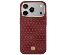 Benks Dėklas Magnetic Armor Pro Armor Grid Kevlar Metal Frame 600D (C.K.FL.AP.RD.B073) do Iphone 18 Pro Max/17 Pro Max raudona (Camera Control Button)