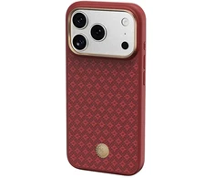 Benks Dėklas Magnetic Armor Pro Armor Grid Kevlar Metal Frame 600D (C.K.FL.AP.RD.B073) do Iphone 18 Pro Max/17 Pro Max raudona (Camera Control Button)