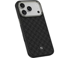 Benks Dėklas Magnetic Armor Pro Armor Grid Kevlar Metal Frame 600D (C.K.FL.AP.BK.B073) do Iphone 18 Pro Max/17 Pro Max juoda (Camera Control Button)