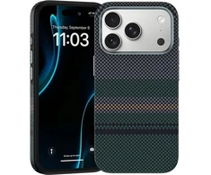 Benks Dėklas Magnetic Armor Pro Aurora Kevlar 600D (C.K.FL.AP.SR.A072) iPhone 18 Pro/17 Pro (Camera Control Button)