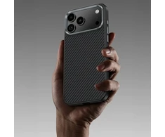 Benks Dėklas Magnetic Armor Pro Kevlar Metal Frame 600D (C.K.FL.AP.BK.BA72) iPhone 18 Pro/17 Pro (Camera Control Button)