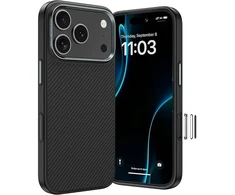 Benks Dėklas Magnetic Armor Pro Kevlar Metal Frame 600D (C.K.FL.AP.BK.BA72) iPhone 18 Pro/17 Pro (Camera Control Button)