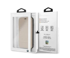 Dėklas BMW Logo Imprint iPhone Xr Case - rusvai gelsvas