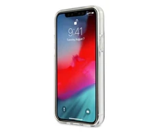 Apple iPhone 12 Pro Max BMW dėklas Motorsport Tricolor (BMHCP12LSKTGT) skaidrus