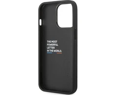 Apple iPhone 13 Pro Max BMW odinis dėklas Carbon (BMHCP13X22NBCK) juodos spalvos