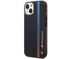 BMW Tricolor Stripe - dėklas skirtas Apple iPhone 14 Juodas