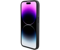 BMW M Grip Stand Bicolor dėklas, skirtas iPhone 15 Pro - mėlynas