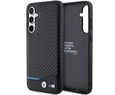 Samsung Galaxy S23 FE BMW odinis dėklas Carbon (BMHCS23FE22NBCK) juodos spalvos