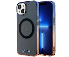 Apple iPhone 14 plus BMW dėklas Gradient Bumper MagSafe (BMHMP14MHTGE) pilkos spalvos