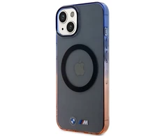 Apple iPhone 14 plus BMW dėklas Gradient Bumper MagSafe (BMHMP14MHTGE) pilkos spalvos