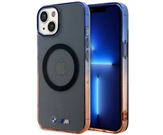 Apple iPhone 14 BMW dėklas Gradient Bumper MagSafe (BMHMP14SHTGE) pilkos spalvos