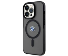 Apple iPhone 14 Pro Max BMW dėklas Signature MagSafe (BMHMP14XDSLK) juodos spalvos