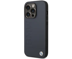 Apple iPhone 14 Pro Max BMW odinis dėklas Hot Stamped MagSafe (BMHMP14XSLLNA) mėlynos spalvos