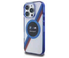 BMW BMHMP16X23HTPUT Apple iPhone 16 Pro Max 6.9" dėklas telefonui skaidrus hardcase Motosport IML Circle MagSafe