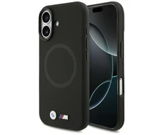 BMW M FW Metal Logo MagSafe dėklas skirtas Apple iPhone 17 Juodas