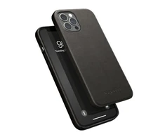 Bugatti Porto Full Wrap Apple iPhone 12 Pro Max dėklas telefonui juodos spalvos 42646