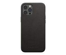 Bugatti Porto Full Wrap Apple iPhone 12 Pro Max dėklas telefonui juodos spalvos 42646