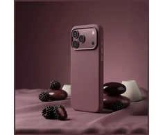 Dėklas Araree Typo Skin M MagSafe do iPhone 18 Pro / 17 Pro bordo spalvos