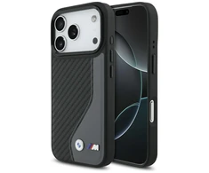 BMW M Carbon logotipo „MagSafe“ dėklas, skirtas iPhone 17 Pro – grafito spalvos