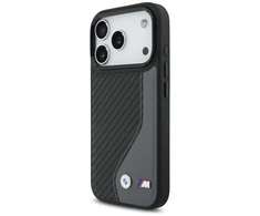 BMW M Carbon logotipo „MagSafe“ dėklas, skirtas iPhone 17 Pro – grafito spalvos