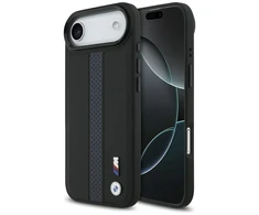 Dėklas BMW M Perskirtasated Stripe Logo MagSafe skirtas Apple iPhone 17 Air mėlynos spalvos