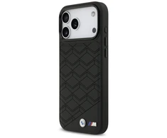 Dėklas BMW M Shape Logo MagSafe skirtas Apple iPhone 17 Pro Max juodos spalvos