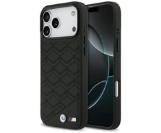 Dėklas BMW M Shape Logo MagSafe skirtas Apple iPhone 17 Pro Max juodos spalvos