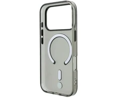 Dėklas BMW Sign Frosted IML &amp; Metal Logo MagSafe Case for iPhone 18 Pro Max / 17 Pro Max - Gray