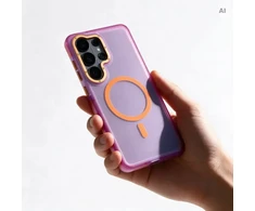 Dėklas Case for iPhone `16 Pro Max Forcell F-Protect Vivid Premium compatible with MagSafe violetinė
