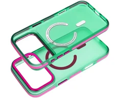 Dėklas Case for iPhone 17 Forcell F-Protect Vivid Premium compatible with MagSafe žalias