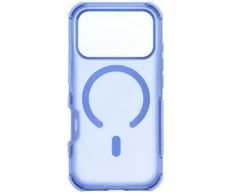 Dėklas „Case for iPhone 18 Pro / 17 Pro Forcell F-Protect BumperX Premium compatible with MagSafe šviesiai mėlynas“