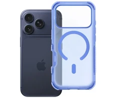 Dėklas „Case for iPhone 18 Pro / 17 Pro Forcell F-Protect BumperX Premium compatible with MagSafe šviesiai mėlynas“