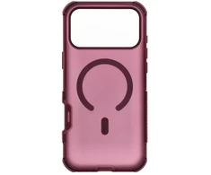 „iPhone 18 Pro Max / 17 Pro Max dėklas Forcell F-Protect BumperX Premium, suderinamas su MagSafe, tamsios vyšnios spalvos“