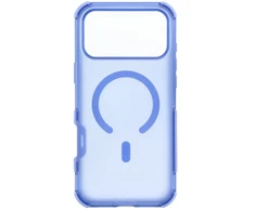 Dėklas „Korpusas iPhone 18 Pro Max / 17 Pro Max Forcell F-Protect BumperX Premium, suderinamas su MagSafe, šviesiai mėlynas“