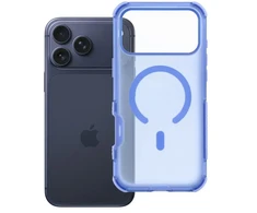 Dėklas „Korpusas iPhone 18 Pro Max / 17 Pro Max Forcell F-Protect BumperX Premium, suderinamas su MagSafe, šviesiai mėlynas“