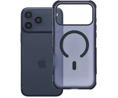 Forcell dėklas F-Protect BumperX Premium iPhone 18 Pro Max / 17 Pro Max, suderinamas su MagSafe, tamsiai mėlynas