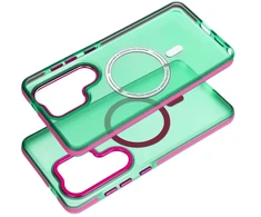 Dėklas na Samsung A07 / A08 Forcell F-Protect Vivid Premium zgodne su MagSafe žalia 0INT