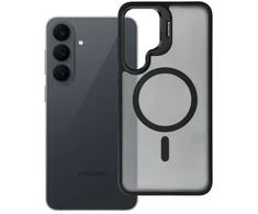 Dėklas Samsung S26 FE telefonui Forcell F-Protect Shadow Stand Premium, suderinamas su MagSafe, juodas 0INT