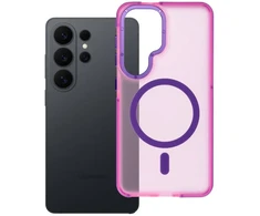 Dėklas na Samsung S26 Forcell F-Protect Vivid Premium zgodne su MagSafe rožinė 0INT