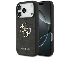 Dėklas Guess 4G Big Logo skirtas Apple iPhone 17 Pro juodos spalvos