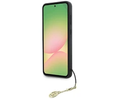 Guess 4G Charm dėklas skirtas Samsung Galaxy A56 rudos spalvos