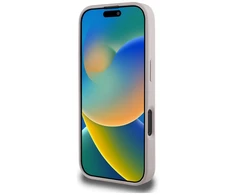 Dėklas Guess 4G Circle Classic Logo MagSafe iPhone 16 Pro Case - Rožinė